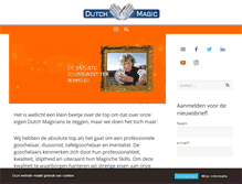 Tablet Screenshot of dutchmagic.nl